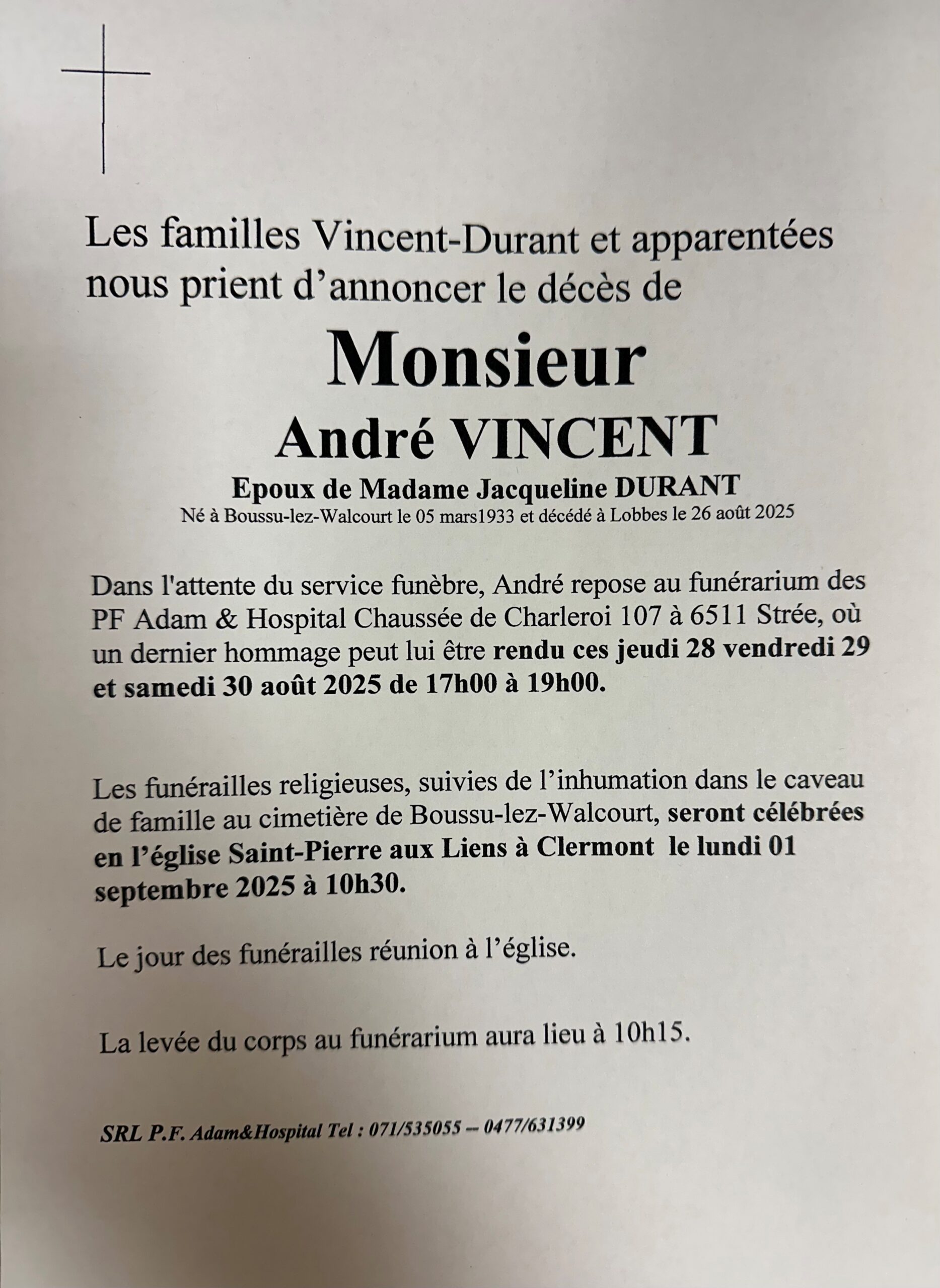 Andre VINCENT scaled | Funérailles Adam Hospital Andre VINCENT scaled | Funérailles Adam Hospital
