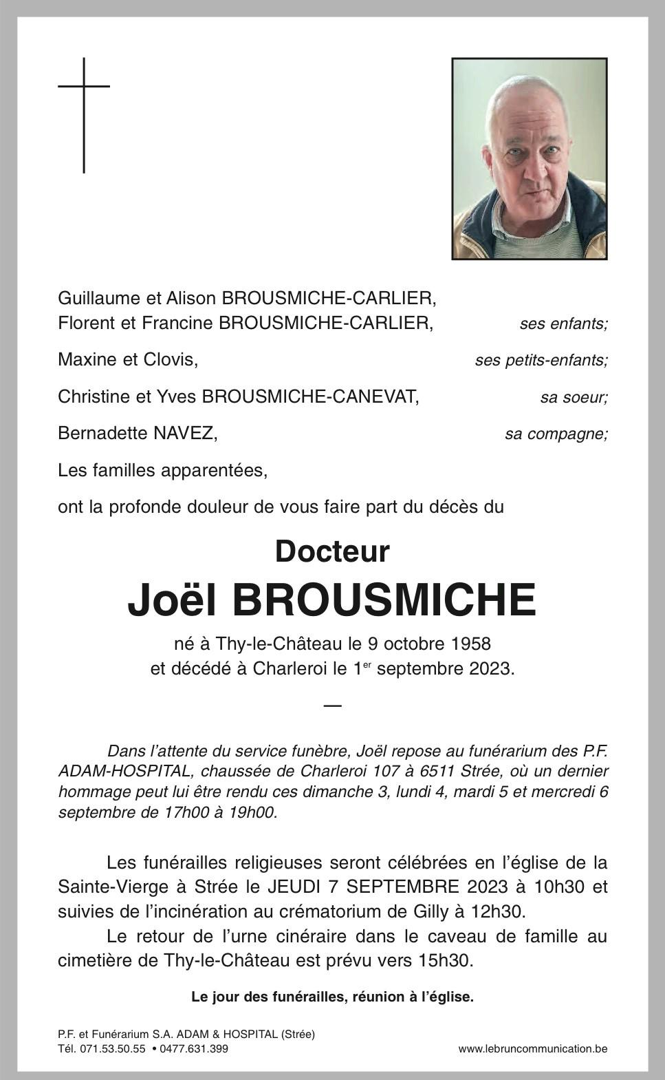 Joel Brousmiche | Funérailles Adam Hospital