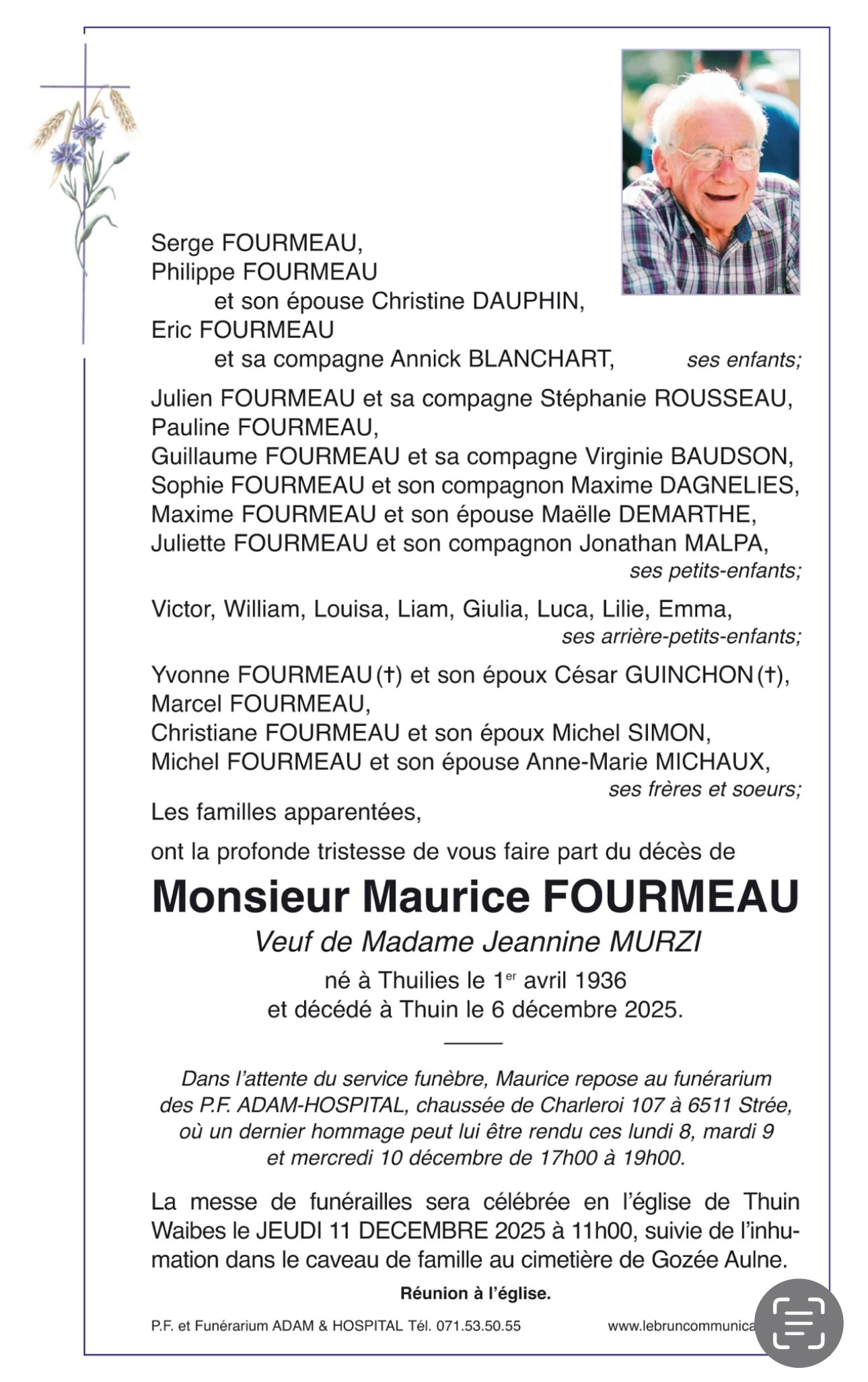vfds | Funérailles Adam Hospital vfds | Funérailles Adam Hospital